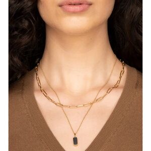 Mejuri bold chain link necklace